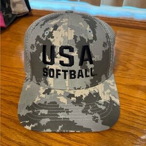USA SOFTBALL HAT